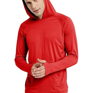 Veste unisexe respirante et légère pour homme, à séchage rapide, couleur unie, coupe classique, manches raglan, idéale pour la pêche, automne et printemps, vente en gros - Product Image 1