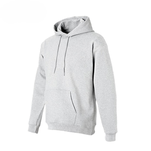 High Quality 100% Cotton Regular Fit Hoodie Men <b>Thick</b> <b>Fleece</b> Drop Shoulder Zipper Design Winter Solid 3D Embroidered Hip Hop - Product Image 3