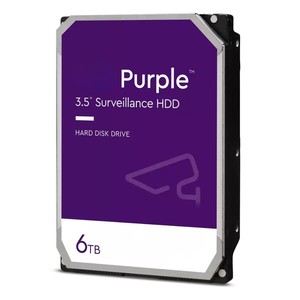 <span class=keywords><strong>Disque</strong></span> <span class=keywords><strong>dur</strong></span> interne SATA III 3,5 pouces 6 To, 5400 tr/min, cache 256 Mo, haute fiabilité, stockage 24/7, sécurité, systèmes multi-caméras, violet - Product Image 2