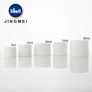 พร้อมจัดส่ง ขวดพลาสติกสีขาว 5 มล. แบบด้าน พร้อมฝา สำหรับผลิตภัณฑ์บำรุงรอบดวงตา-เนื้อครีม - Product Image 6