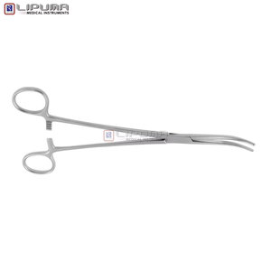 Pince thoracique F.0 en acier inoxydable chirurgical de qualité supérieure, 24 cm, manuelle, instruments médicaux cardiovasculaires, norme de sécurité MOL - Product Image 3