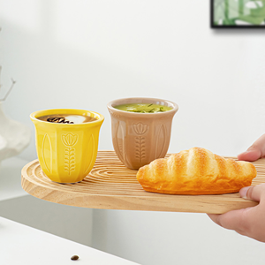 Tazas y Platos de Cerámica Rústica Árabe Hechos a Mano, Colección de Cerámica de Estilo Rústico - Product Image 6