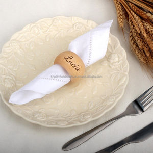 Artistic <b>resin</b> napkin rings set with vibrant patterns to uplift your <b>table</b> setting during festive or formal gatherings. - Product Image 5