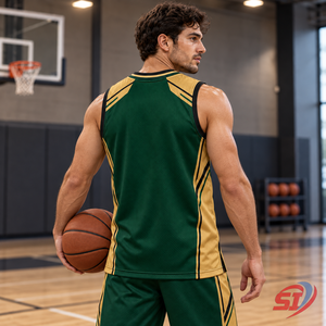 Camiseta de Baloncesto Reversible de Doble Color para Hombre, Personalizada, Ligera, para Práctica, Proveedor de Camisetas de Equipo - Product Image 3