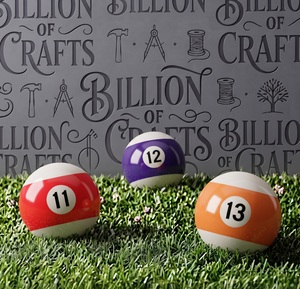 Billes de billard de petite taille 52,4 mm, haute qualité, pour tournois, billes de billard professionnelles pour la pratique du jeu - Product Image 3