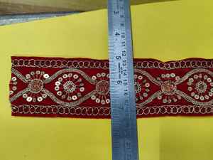 Dentelle brodée de créateur, idéale pour les tenues de mariage, la collection festive et l'utilisation en boutique. - Product Image 4