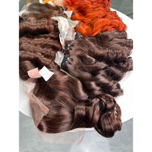 Extensiones de Cabello Humano Ondulado Doble Trama Virgen Vietnamita Ondas Naturales Proveedor Mayorista - Product Image 4