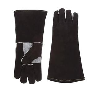 Gants de soudeur résistants à la chaleur et au feu, de haute qualité, en cuir de vachette, confortables, pour soudage TIG - Product Image 3