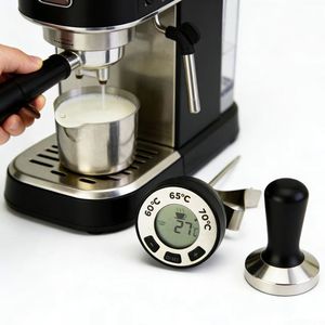 เครื่องทำฟองนมและเทอร์โมมิเตอร์วัดอุณหภูมิอาหารแบบดิจิตอลสำหรับกาแฟ - Product Image 2