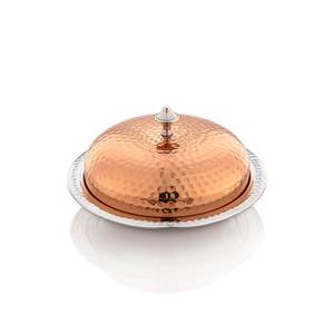 Plato de Servir Árabe de Acero Inoxidable con Tapa Grabada, Ecológico, Apto para Lavavajillas, Apto para Inducción, para Cocinas Modernas y Tradicionales - Product Image 3