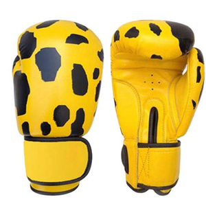Guantes de Boxeo con Diseño Transpirable de Cuero Sintético, Ajustables con Correa, Acolchado Cómodo para Sesiones de Entrenamiento Diarias - Product Image 3