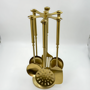 Nuevo Juego de Utensilios de Cocina de 6 Piezas con Soporte, Acero Inoxidable de la Mejor Calidad, Precio al por Mayor, Logotipo Personalizado por R B Overseas - Product Image 2