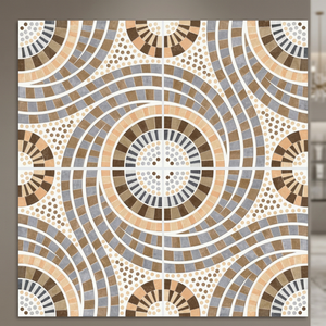 Dubai Market Arabic Design Porcelain Heavy Duty Driveway 40x40CM Floor Tiles 12MM Thick Outdoor Tiles for Parking - Product Image 1