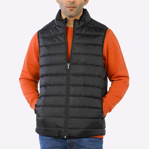 Chalecos acolchados sin mangas de alta calidad para hombre, ligeros, de tela de poliéster, con cuello alto y cierre de cremallera. - Product Image 1