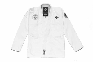 Kimono Brasileño Blanco para Jiu Jitsu, Uniforme de BJJ, 100% Algodón, Calidad Superior, Unisex, Marca Shoyorol # 105 Transpirables con Logotipo Personalizado 440g - Product Image 6