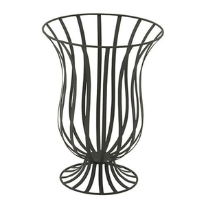 Nuevo Jardinero Decorativo de Hierro con Acabado Negro, Hecho a Mano, para Decoración de Sala de Estar u Oficina, Personalizable al por Mayor - Product Image 2