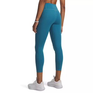 Women High Waist Full Length Yoga Leggings With Pockets Seamless Four-Way Stretch Black Sport <b>Pants</b> - Product Image 2