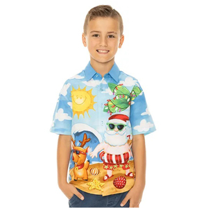 Nuevas Camisas Hawaianas Personalizadas SHH OEM con Diseño Floral, Ropa de Playa Ligera, de Secado Rápido y Transpirable para Vacaciones de Verano - Product Image 3