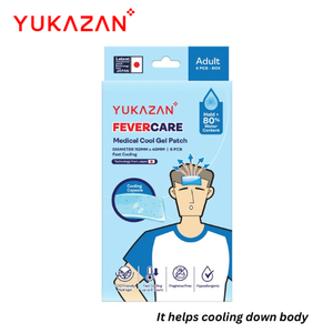 Yukazan Parches para la Fiebre en Adultos, Clase I Médica, 6 Unidades, Garantía del Mejor Proveedor, Alta Calidad, Alivio de la Fiebre, Hidrogel - Product Image 4