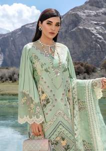 Trajes de Verano de Algodón para Mujer, Estilo Salwar Kameez Pakistaní, Cómodos, Sin Arrugas, de Secado Rápido - Product Image 4