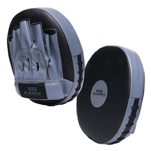Mitaines de boxe en cuir durables, coussinets d'entraînement, conception absorbant les chocs, évacuation de l'humidité, antidérapants pour une précision et une réactivité accrues lors des coups de poing - Product Image 1