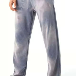 Men's Custom Blank Tracksuit Sweat suit <b>Set</b> Acid Wash Printed Breathable Jogging <b>Jogger</b> Suit <b>Plus</b> <b>Size</b> Two Piece Pants Plain - Product Image 3