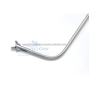 Fórceps de cuchara doble de jirafa de acero inoxidable quirúrgico Horizontal - Product Image 4