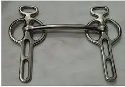 Bocado de Acero Inoxidable Tipo Eggbutt para Montar a Caballo, Equipo de Entrenamiento Ecuestre - Product Image 3
