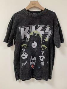 Camiseta Personalizada para Hombre, 100% Algodón, Diseño Sólido, Técnica de Lavado Ácido, Estampado Intenso, Estilo Formal, Impresión Serigráfica de Alta Calidad, Tallas Grandes - Product Image 3