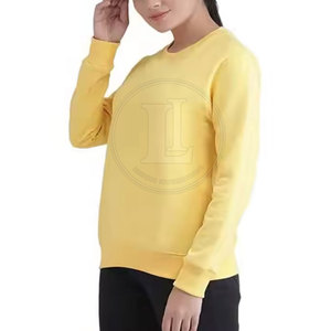 Sudaderas de Algodón Ecológico Transpirables para Mujer, de Manga Larga, Casuales, para Invierno, con Logotipo Frontal - Product Image 5
