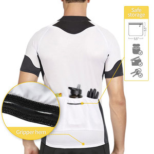 <b>White</b> Men's Short Sleeve 2026 High Quality Quick Dry Custom <b>Cycling</b> <b>Jersey</b> Breathable And Comfortable <b>Cycling</b> <b>Jersey</b> - Product Image 2