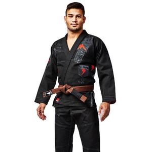 Uniforme de Rashguard de BJJ para Adultos, 100% Algodón, Antiencogimiento, Personalizado al por Mayor, Servicio OEM - Product Image 1