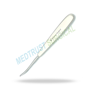 เครื่องมือขูดกระดูกแบบโค้ง 6.75 นิ้ว สำหรับศัลยกรรมกระดูก ทำจากสแตนเลส ชุดเครื่องมือแบบใช้มือ - Product Image 4