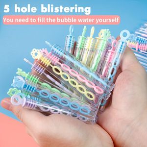 Set di 22 Bastoncini Colorati Multi-Foro per Bolle di Sapone per Feste, Bottiglie Vuote Senza Liquido Incluso - Product Image 5
