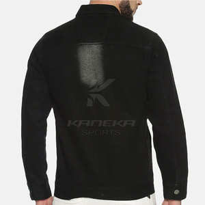 Chaqueta de Mezclilla para Hombre, Diseño de Última Moda, Precio Económico, Chaqueta de Mezclilla Personalizada Más Vendida - Product Image 4