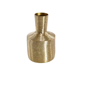 Vase à plantes et vase à fleurs dorés, design artisanal, idéal pour la décoration intérieure, la meilleure décoration d'intérieur faite à la main. - Product Image 5