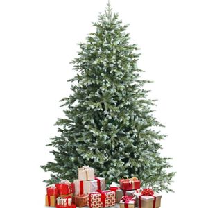 Albero di Natale Artificiale di 2,1 Metri con 1260 Punte Miste in PE e PVC - Product Image 4