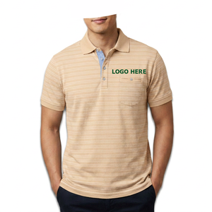 Camisetas al por mayor personalizadas con marca propia, básicas, para hombre, 100% algodón, antiarrugas, con bolsillo, informales, para bordado OEM - Product Image 6