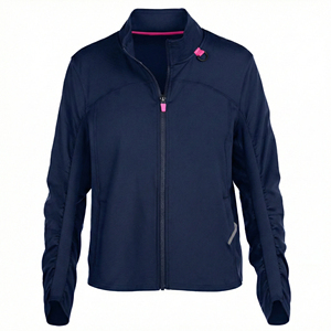 Chaquetas Médicas con Cierre Completo y Mangas Fruncidas, Venta al Por Mayor, Personalizables, Uniformes Médicos de Alto Rendimiento, Chaquetas de Enfermería Elásticas para Hospital - Product Image 5