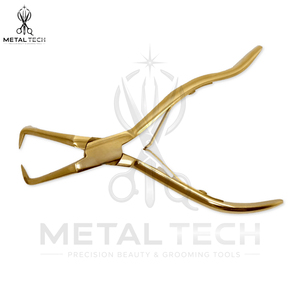 Nouvel Arrivage – Kit d'Outils pour Extensions de Cheveux en Gros, Fabriqué Directement en Usine, Étui Vert, Pinces Plaquées Or, Ciseaux Rasoirs, Aiguilles et Kit de Boucles - Product Image 3