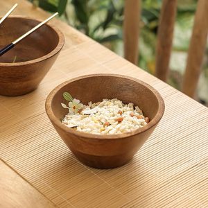 AMAYRA - Tazón para Ensalada de Diseño Bohemio, Hecho a Mano en Madera Ecológica, Apto para Lavavajillas, Ideal para Regalos Empresariales y Fiestas - Product Image 3