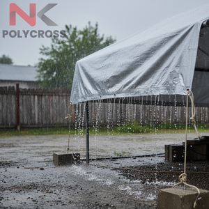 Bâche extra résistante 90 GSM, protégée contre les UV et imperméable, pour applications industrielles, entrepôts et extérieures - Product Image 1