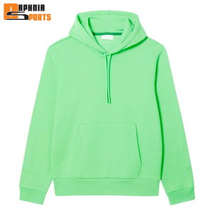 Sudadera con Capucha de Algodón 100% para Hombre, Gruesa, de Forro Polar, 380g, Diseño Casual Personalizado, Hombros Caídos, Estilo Urbano, Venta al por Mayor para Invierno - Product Image 1