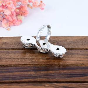 Wild Horse Jasper <b>Ring</b> Sterling <b>Silver</b> Handmade Boho <b>Statement</b> Jewelry Nature Inspired Gift for Her - Product Image 3