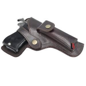 Funda Universal para Cinturón de Cuero Vacuno con Cierre a Presión y Acabado Liso - Product Image 4