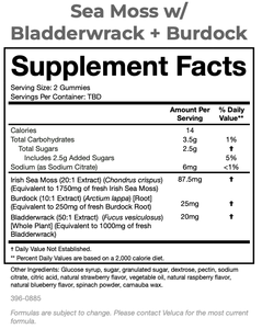 OEM Supply Irish Sea Moss Gummies with Bladderwrack & Burdock for Adults-Immune & Energy Support Antioxidant <b>Gummy</b> <b>Candy</b> - Product Image 4