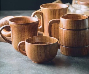 Premium Wooden Coffee Mug Handmade Solid Wood <b>Cup</b> Natural Finish Rustic Design Eco Friendly Drinkware <b>for</b> Daily Use - Product Image 3