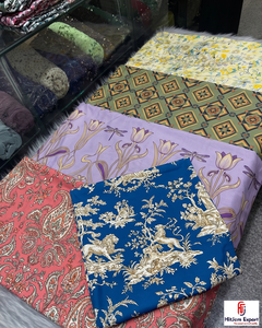 Tela de Poliéster Tana Premium con Estampado Digital, Material Textil de Tacto Suave para Servicios de Fabricación de Ropa de Moda - Product Image 1