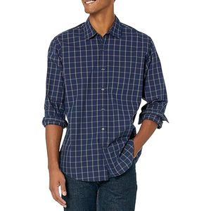 Camisa Formal de Manga Larga para Hombre, 100% Algodón Twill, Transpirable, Venta al Por Mayor, Fabricante OEM - Product Image 1