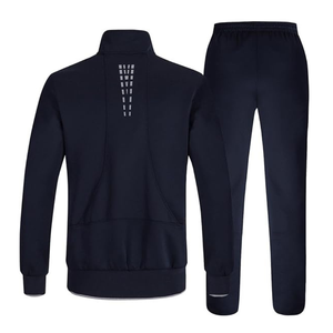 Trajes deportivos personalizados de fábrica para hombre, de 2 piezas, con sudadera con capucha y cremallera, pantalones joggers, conjuntos deportivos casuales. - Product Image 2